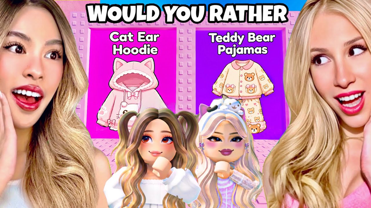 ROBLOX WOULD YOU RATHER: KAWAII FASHION TOWER OBBY background