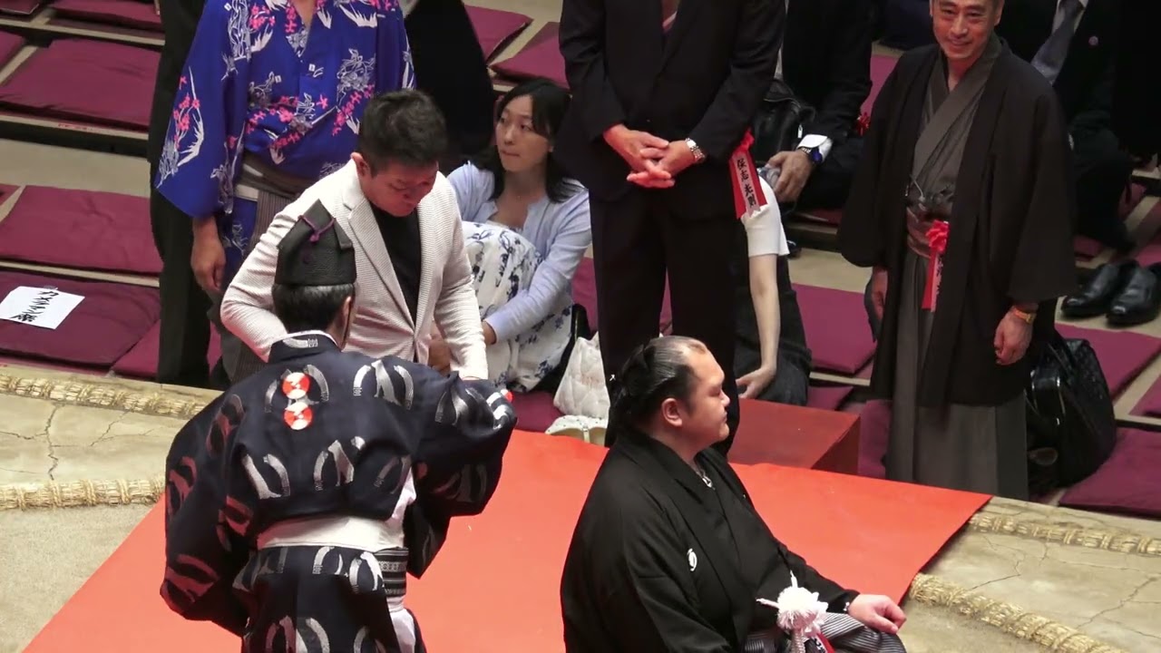 4K 北勝富士断髪式【北勝富士引退大山襲名披露大相撲】 【HOKUTOFUJI retirement ceremony】2026/05/30 background