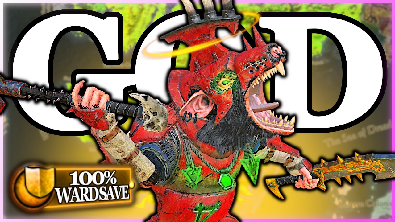 Beating Total Warhammer 3 With An IMMORTAL God Rat! background