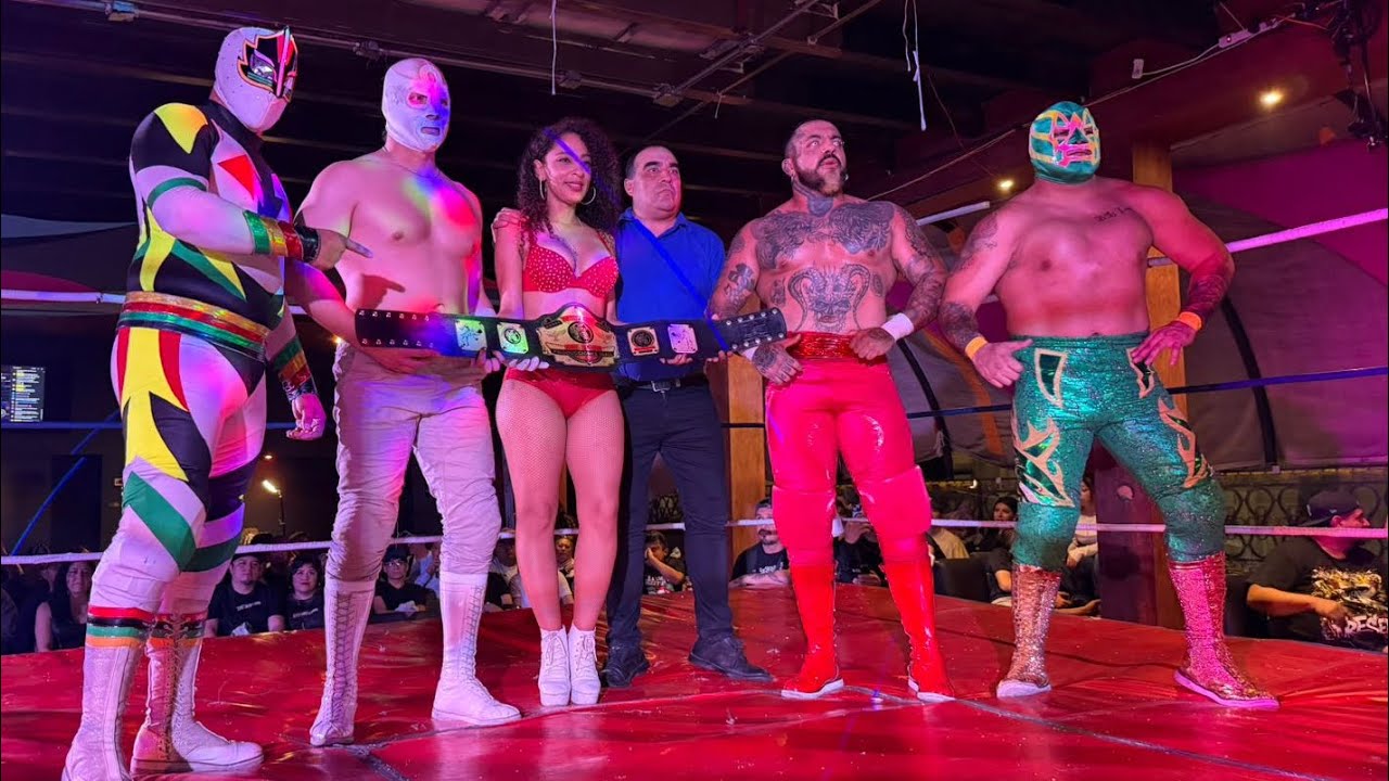 Cuadrangular campeonato completo JAALL: H. Fishman 🆚 Cuatrero 🆚 Demonio Infernal 🆚 Máscara Sagrada 2026-06-02 11:20 background