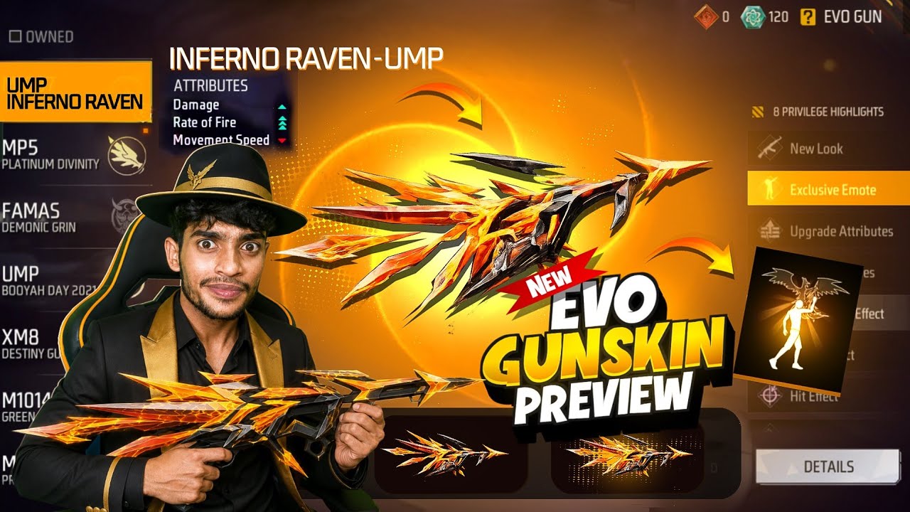 OB54 NEW EVO SKIN 🔥 Free Fire Max background