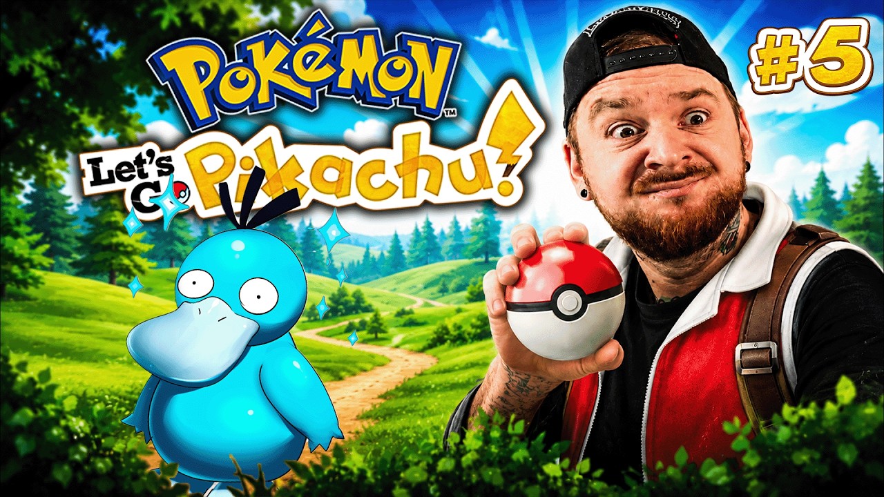 Alles geht SCHIEF im SHINY HUNT 😭 Er ist zu STARK 😖🟡 POKÉMON LET'S GO PIKACHU 🌎 Lets Play #5 background