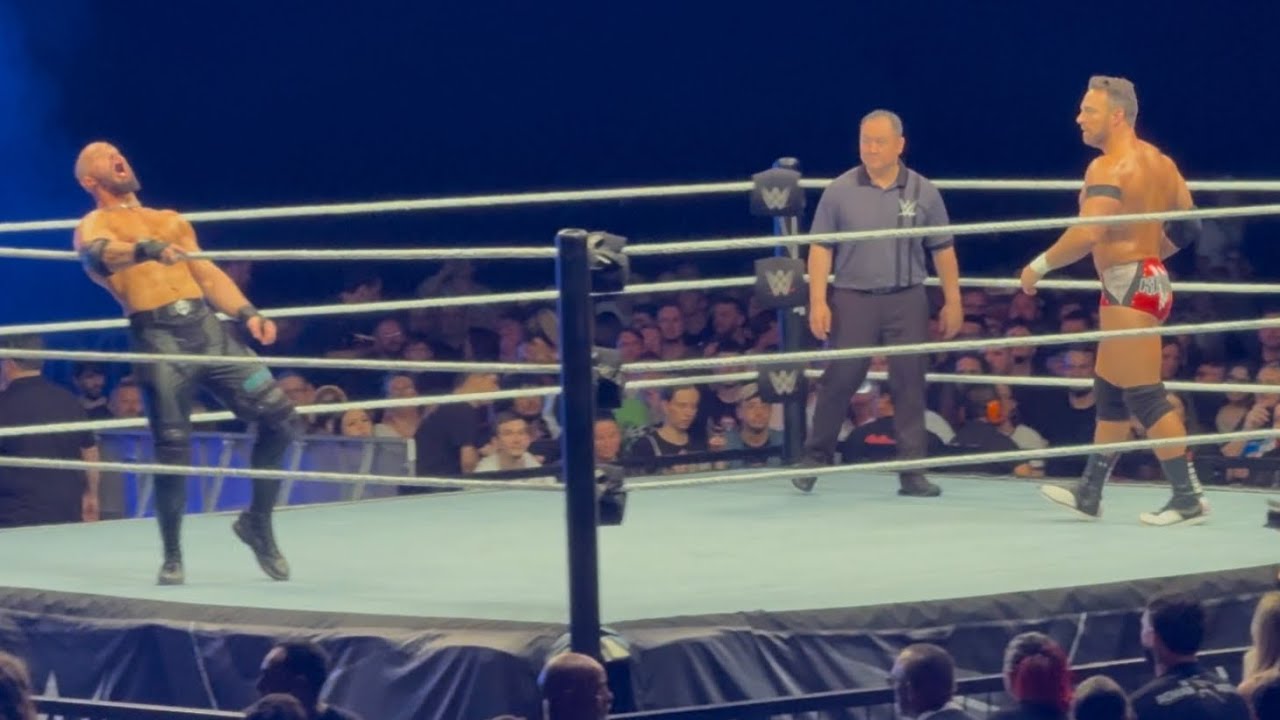 LA Knight vs Austin Theory FULL MATCH - #WWE Strasbourg June 2, 2026 background