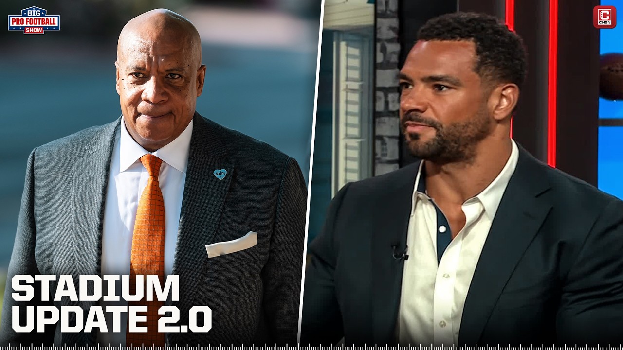 The Stadium Saga Continues For The Bears | The Big Pro Football Show background
