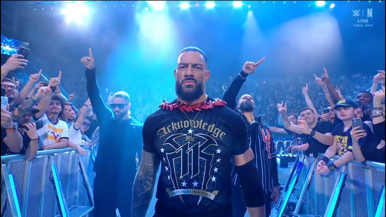 Entrada de Roman Reigns - RAW 01/06/26 En Español background