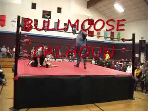 7 feet tall & 600 pounds Giant Monster destroys much smaller opponent background