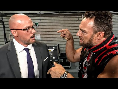 La Knight & Adam Pearce backstage segment _WWE RAW 1 JUNE 2026 background