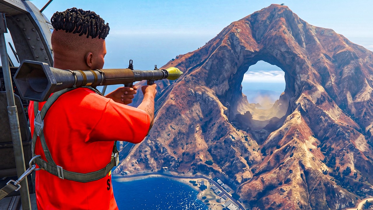 GTA 5 But Theres REALISTIC PHYSICS.. background