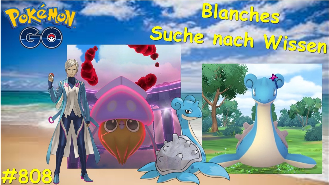 Event-Highlights - Blanches Suche nach Wissen | Pokemon GO #808 background