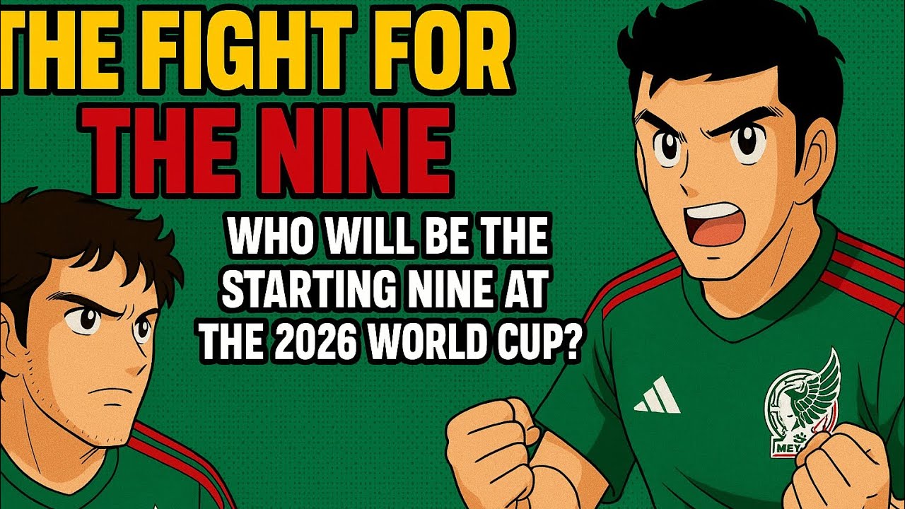 Raúl Jiménez the clear Nine for Mexico 🇲🇽 background