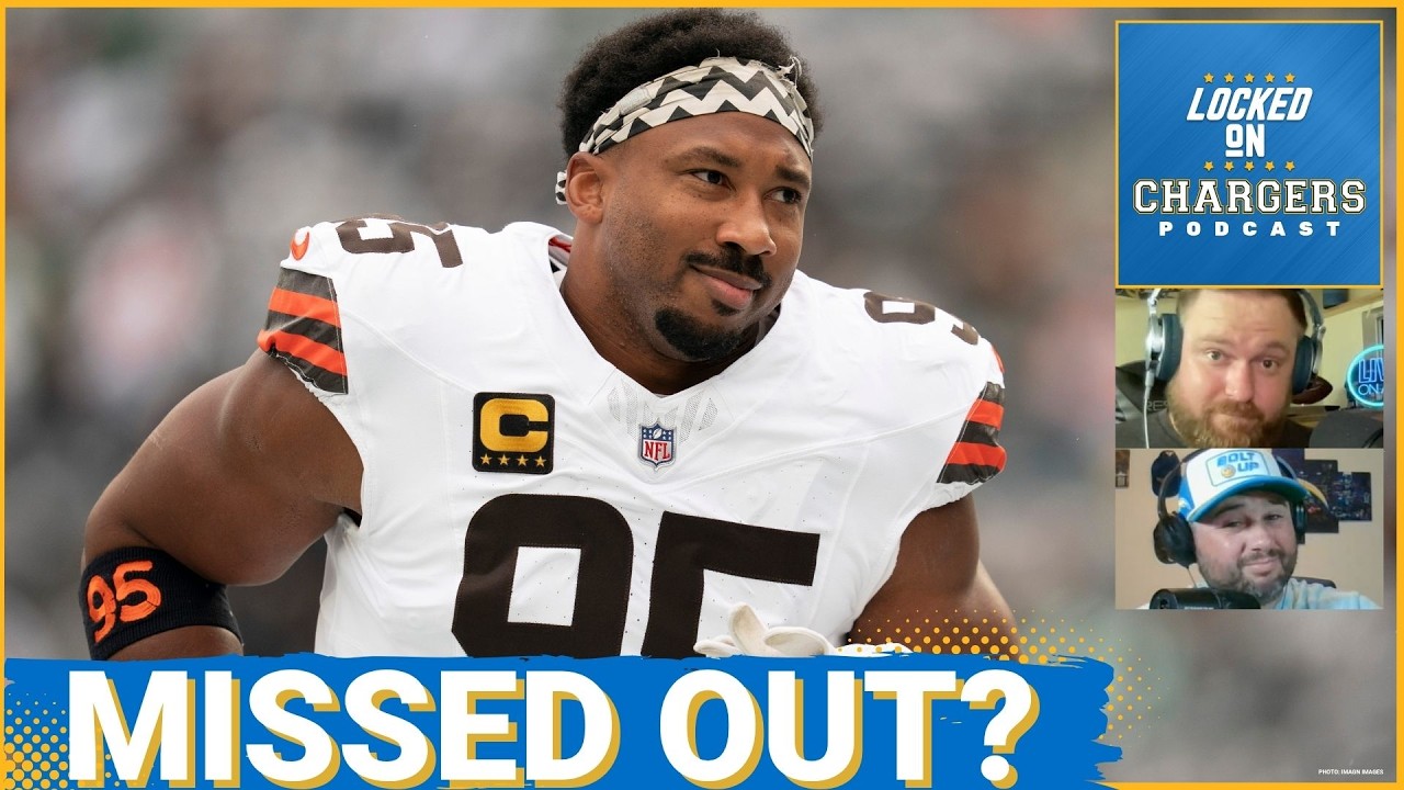ALL-IN: Did the Chargers MISS Out on Myles Garrett? Debate IGNITES Over Potential Franchise CHANGER background