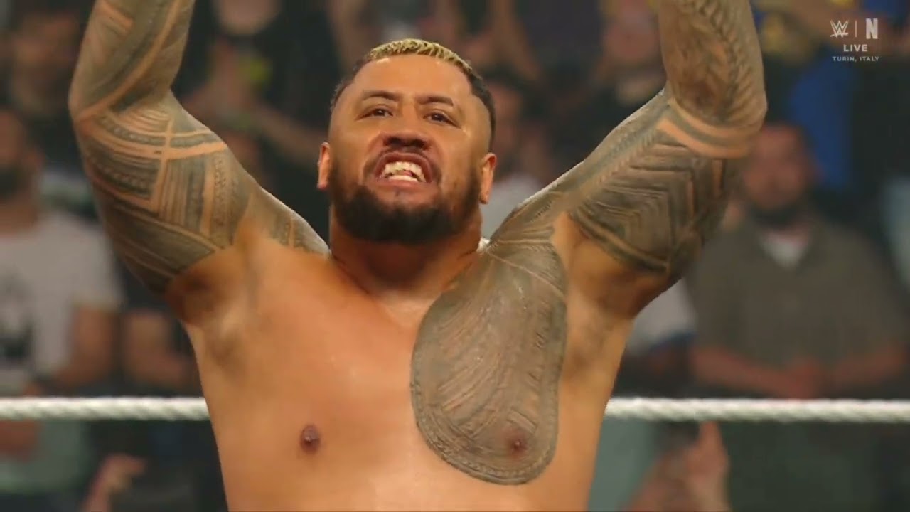 WWE RAW PENTA VS CARMELO HAYES VS SOLO SIKOA VS OBA FEMI 06/01/26 background