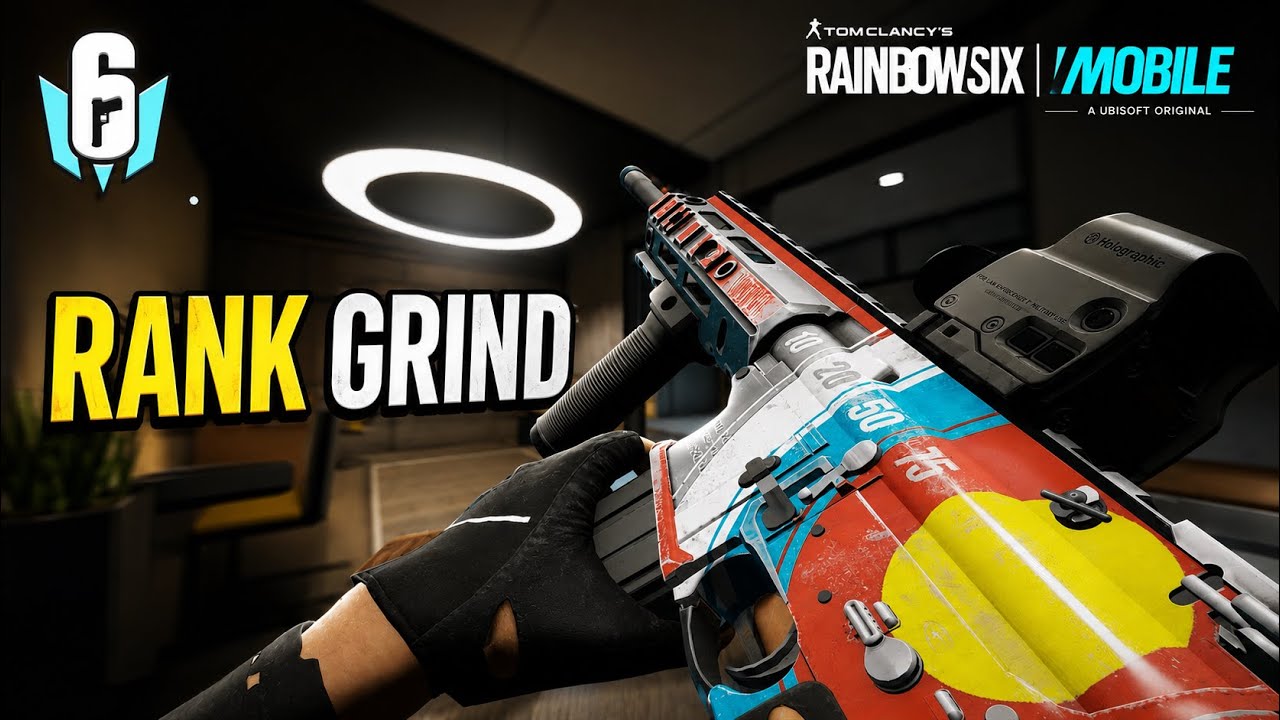 LIVE Master Grinding In Rainbow Six Mobile - Let’s Play background