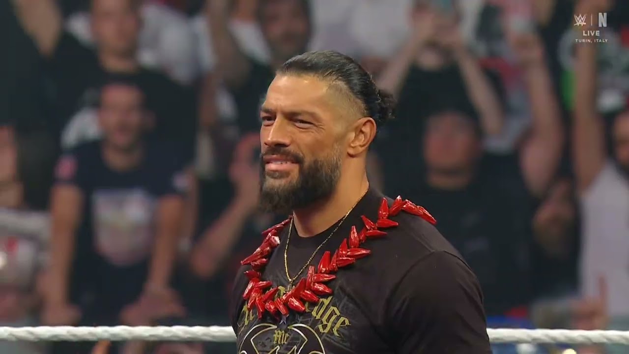 WWE RAW ROMAN REIGNS ENTRANCE 06/01/26 background