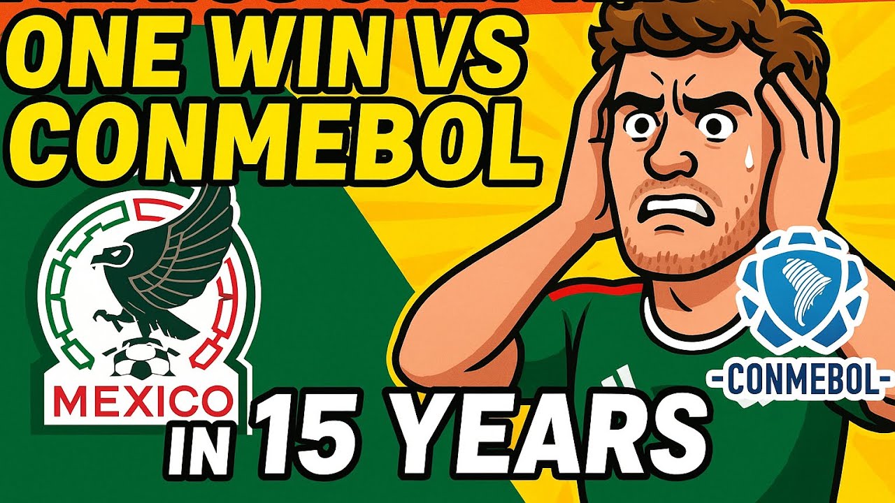 1 win vs CONMEBOL in 15 years! background