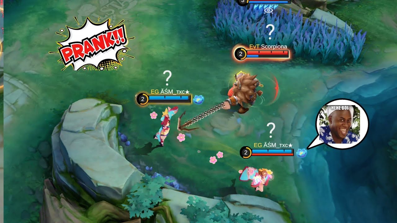 Momen Lucu Para Anomali Rank Epic -MLBB MEME EXE background