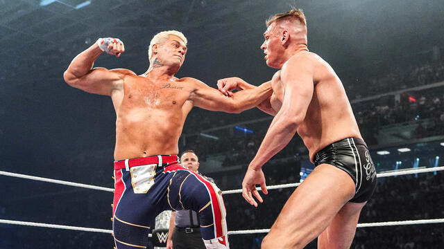 Cody Rhodes vs. Gunther | Undisputed WWE Championship Match: WWE Clash in Italy 2026 highlights background