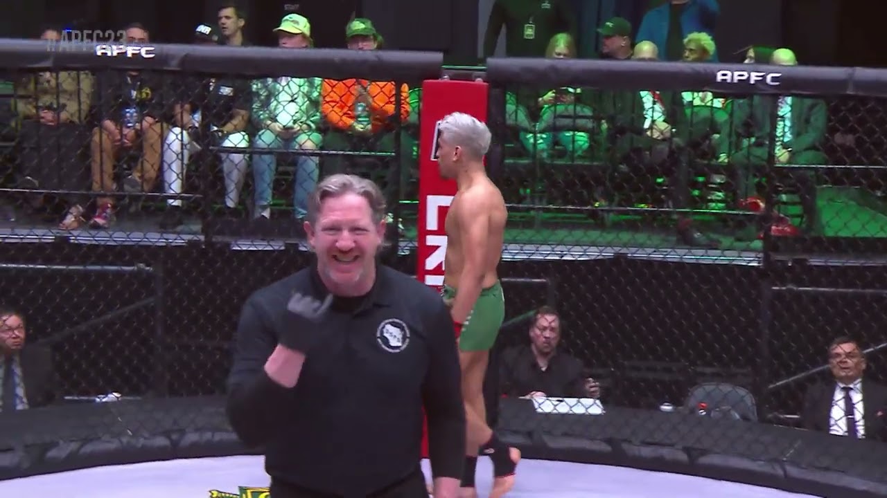 Leo Sabala vs Wilson Melgar | APFC Amateur Lightweight Championship #MMA #Fullfight background