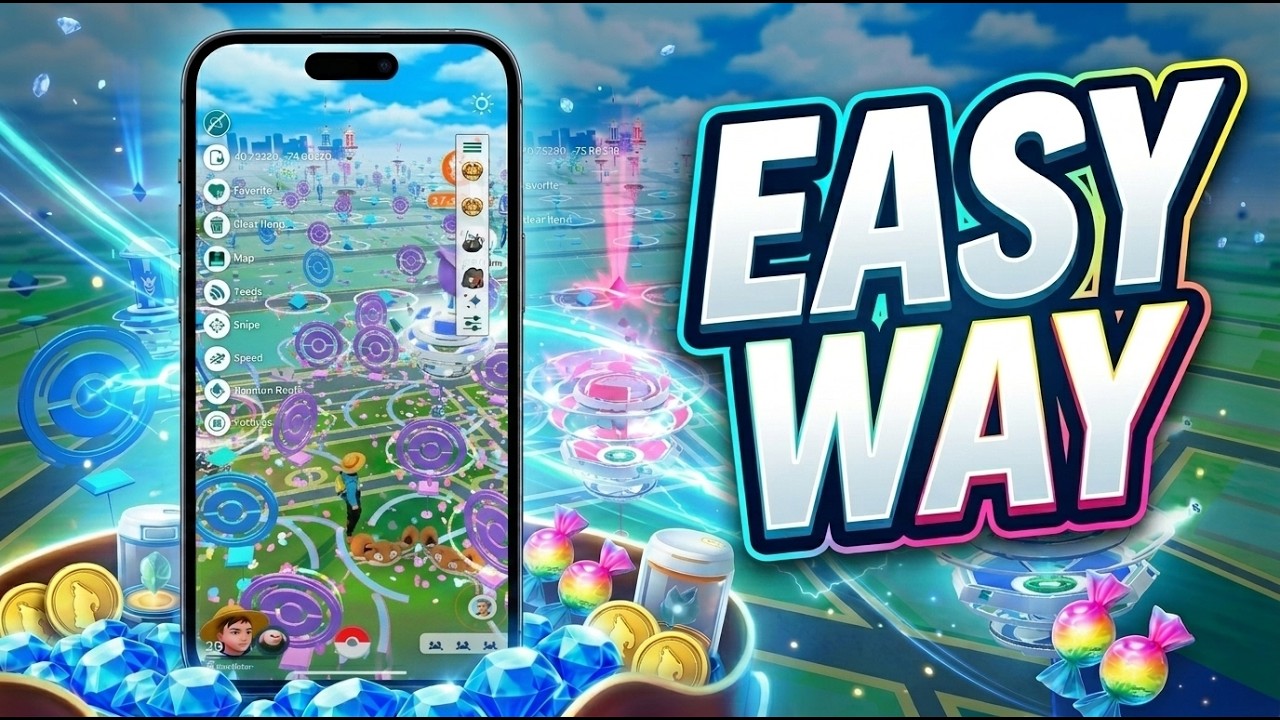 Pokemon Go Hack for iOS & Android 2026 | Get Now Joystick, Teleport in Pokemon Go background