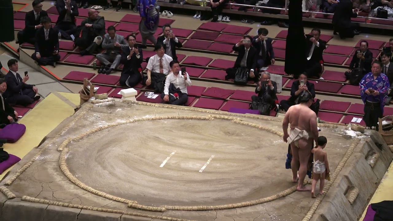 4K【北勝富士断髪式】最後の土俵入り 息子さんと✨ HOKUTOFUJI's last dohyoiri【HOKUTOFUJI retirement ceremony】2026/05/30 2026-06-02 19:01