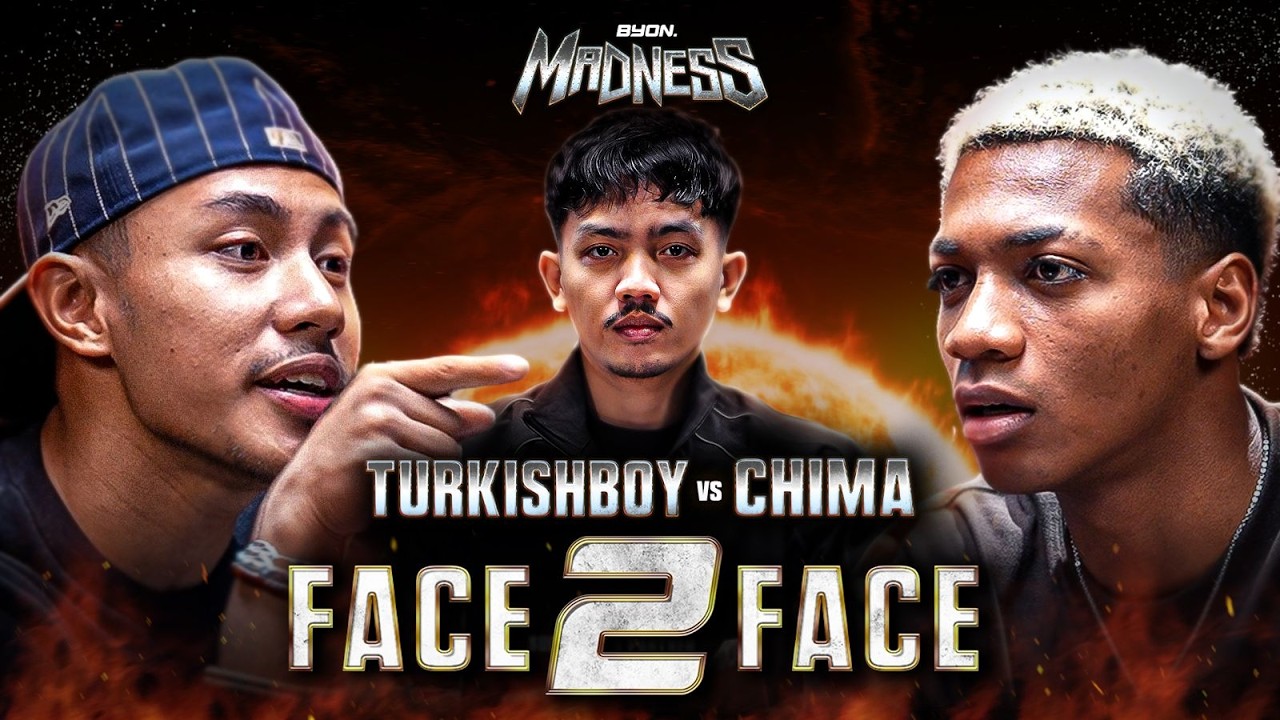 “LO BAKAL KELUAR RING LAGI?!” TURKISHBOY VS CHIMA FACE 2 FACE background