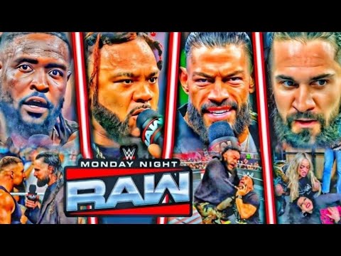 WWE Monday Night Raw Highlights June 1,2026 Full Show - Monday Night Raw Netflix 2026 background