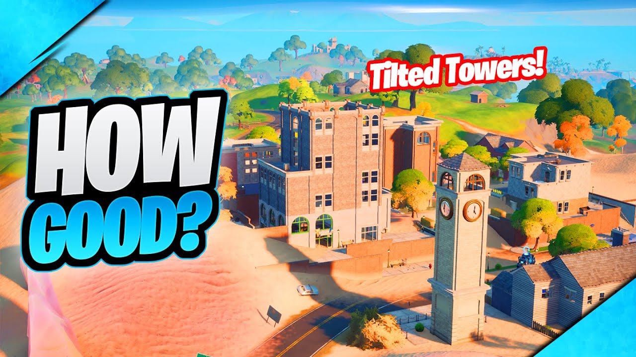 How Good is Salty Towers In Fortnite Season 5? (Tilted Towers) background