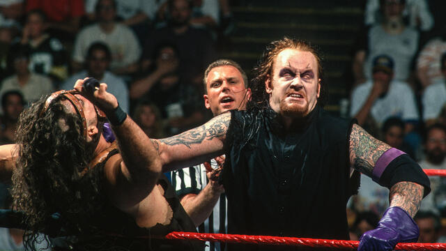 FULL MATCH: Undertaker vs. Mankind: King of the Ring 1996 background