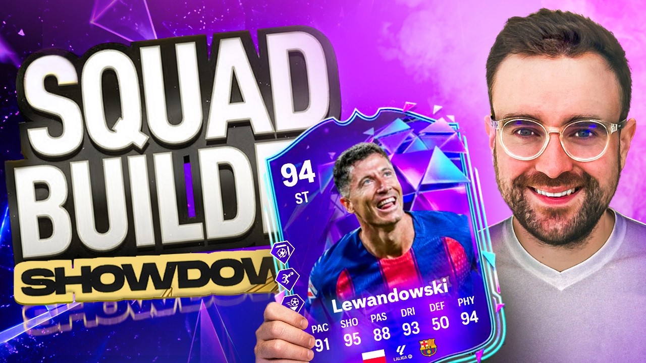 END OF AN ERA LEWANDOWSKI!!! FC26 Squad Builder Showdown background