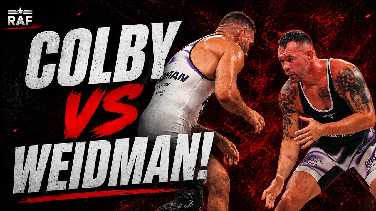 Colby Covington vs Chris Weidman | Full Highlights | RAF 09 background