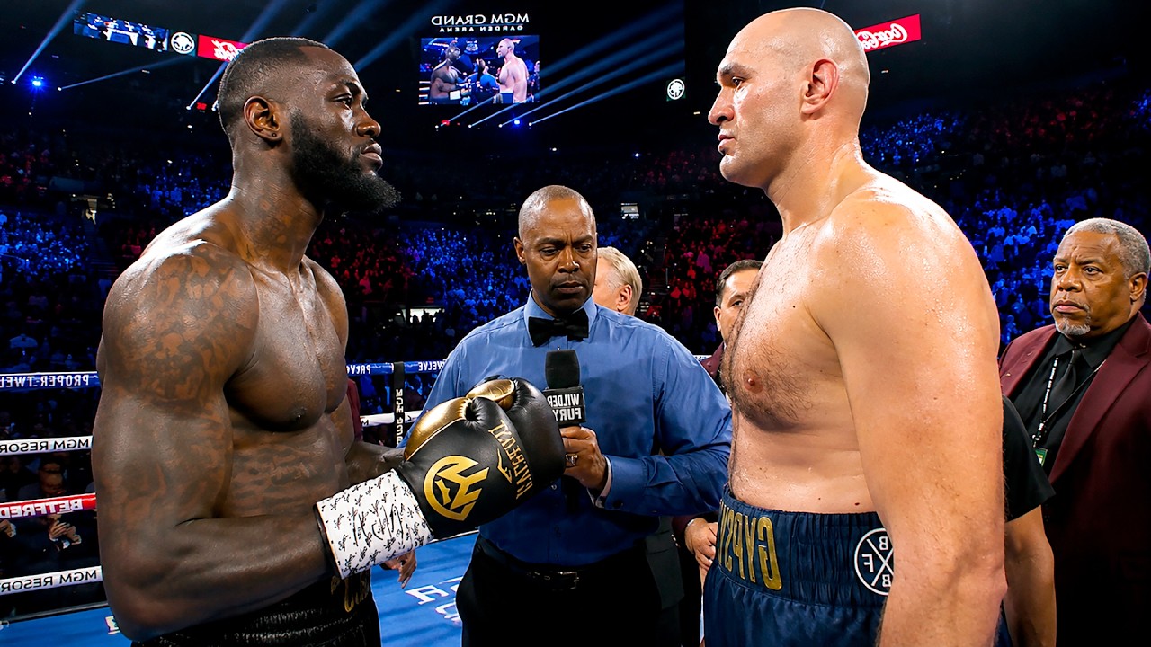 Deontay Wilder (USA) vs Tyson Fury (England) 2 | KNOCKOUT, BOXING fight, HD background