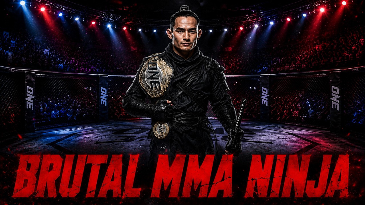 The American Ninja Is A Brutal MMA Knockout Machine - Thanh Le background