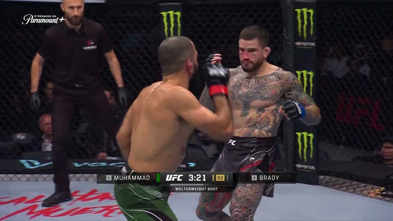 Belal Muhammad vs Sean Brady | Full Fight | UFC Vegas 118 background