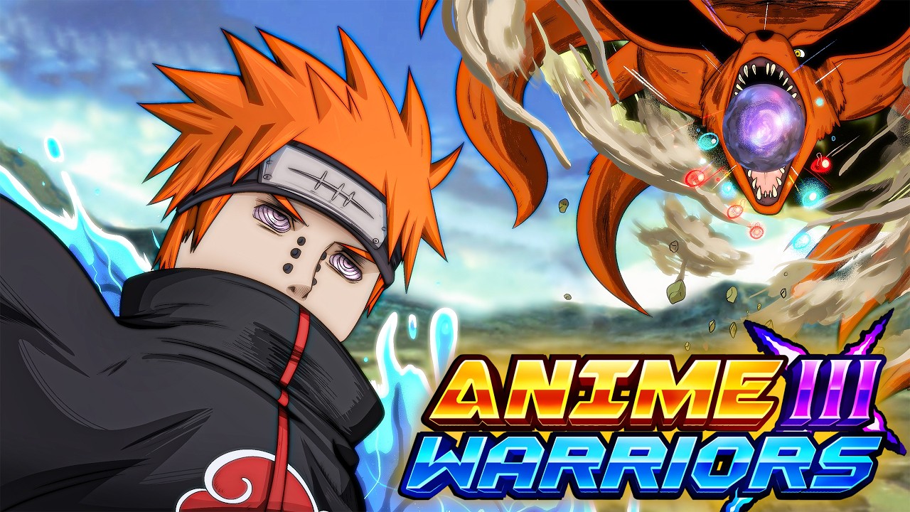 I Spent 100+ HOURS Going From NOOB To PRO In Anime Warriors 3 Roblox! background