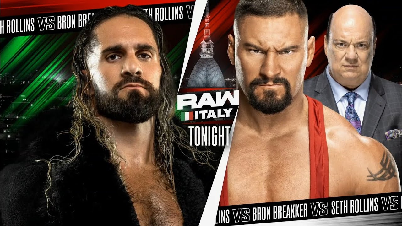 Seth Rollins vs Bron Breakker | RAW Jun 1, 2026 (Part 4) background