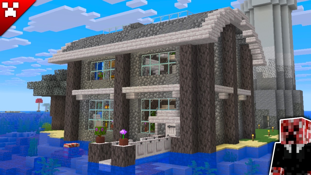 Just a classic Minecraft HOUSE BUILDING episode! | Let's Play Minecraft Ep.16 background