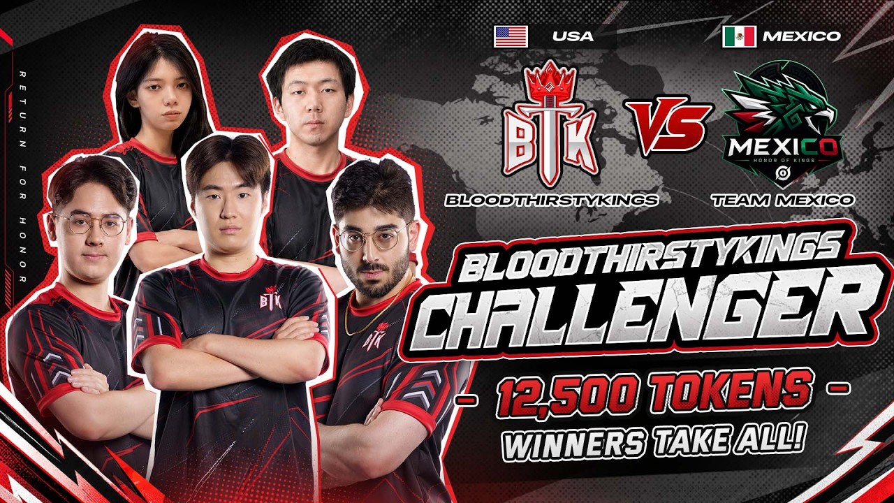 BTK vs Team Mexico Bo5 | WAKE UP FIRST OF THE MONTH | 6/1 background