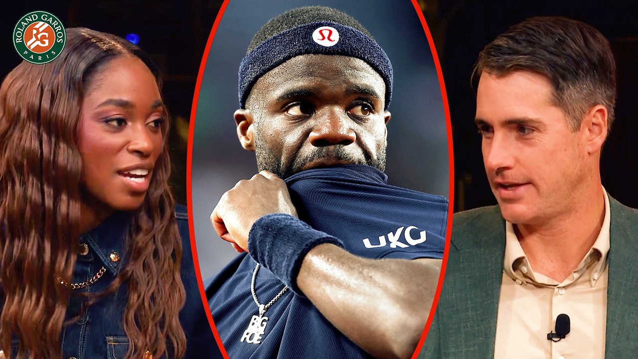 TNT Crew Reacts to Tiafoe vs. Arnaldi Epic 5-Set, 5-Hour Thriller | Roland-Garros 2026 background