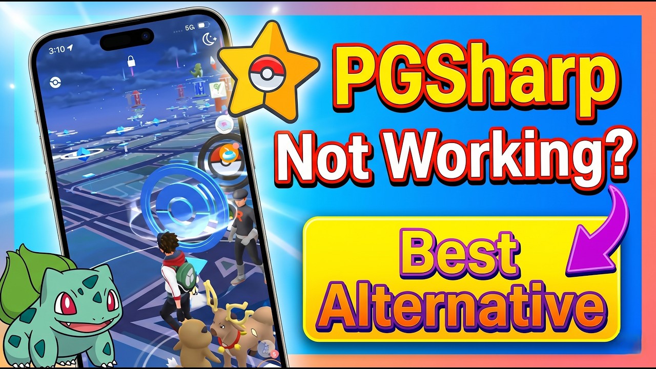 How to Fake GPS in Pokémon GO 2026 (No PGSharp / No Ban Risk!) background