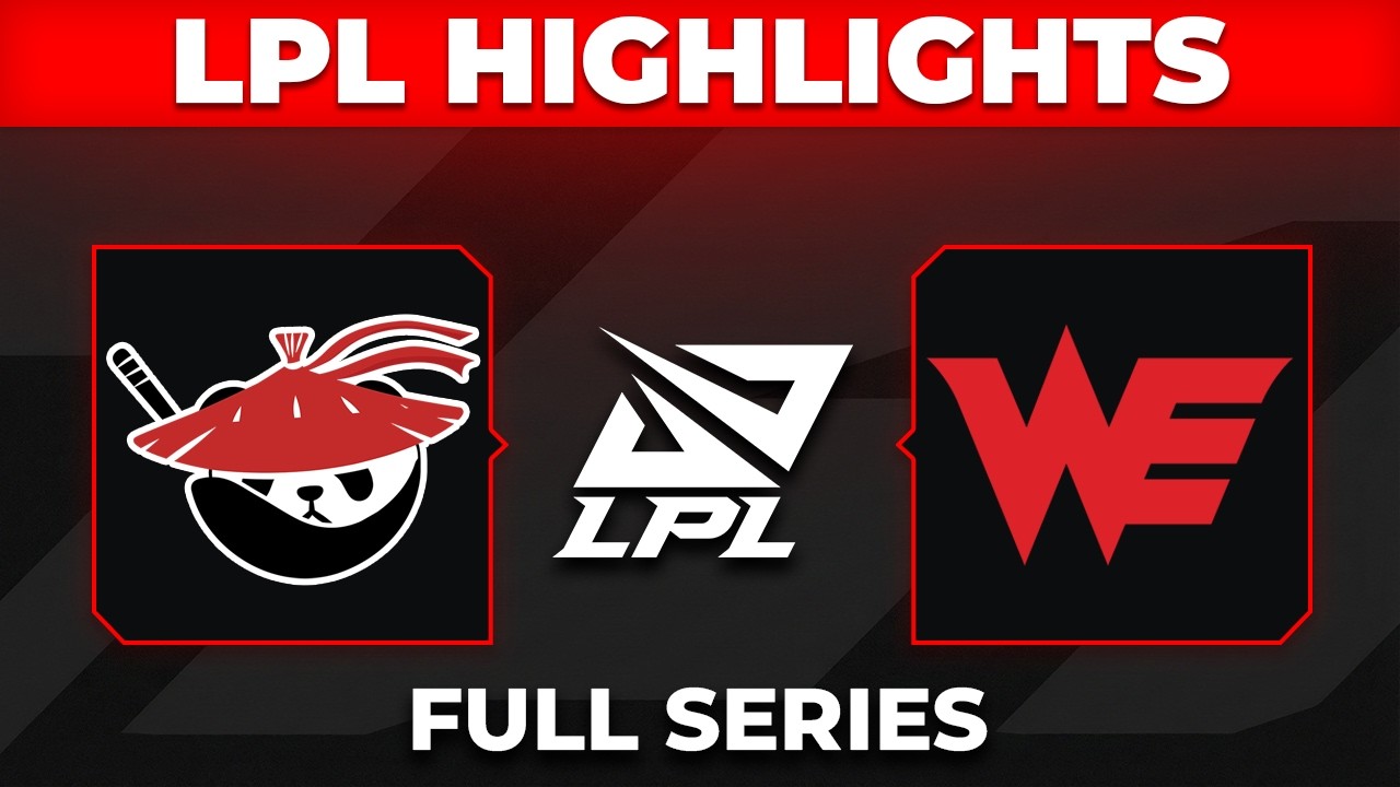 AL vs WE Highlights ALL GAMES | LPL 2026 Quarterfinals Split 2 | Anyone's Legend vs Team WE background
