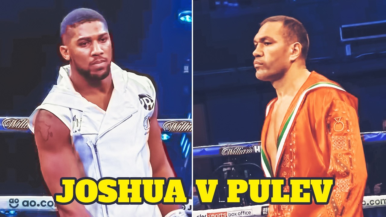 ЁЯФе Anthony Joshua (England) vs Kubrat Pulev (Bulgaria) | Full Fight Highlights, Knockout, HD background