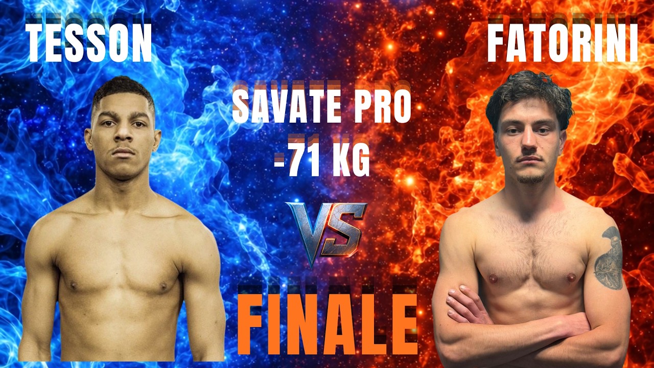 Pierre TESSON vs FATTORINI Yan By @vxstv #one #star #night #Final background