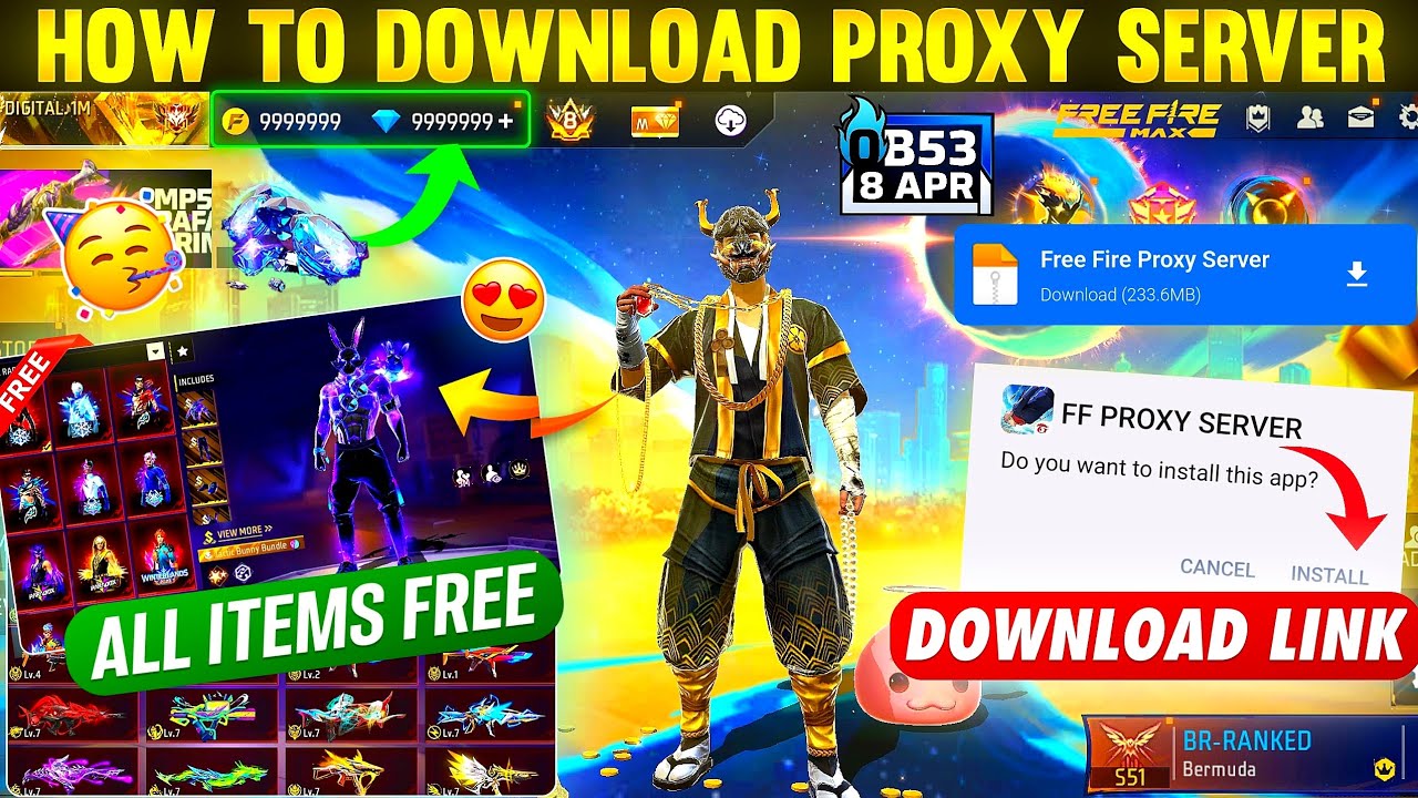 How To Download Proxy Server In Free Fire ๐ฏ๐ฑ๐ฅ | Free Fire Proxy Server | Proxy Server Free Fire background