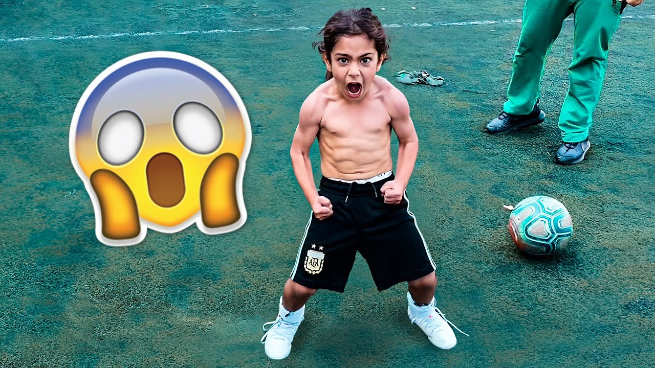 KIDS IN FOOTBALL - FAILS, SKILLS & GOALS #4 background