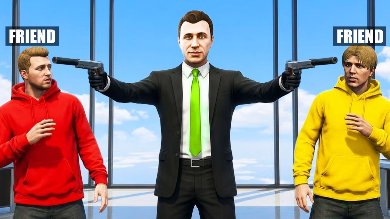I Became a HITMAN To KILL My BEST FRIENDS In GTA 5 RP background