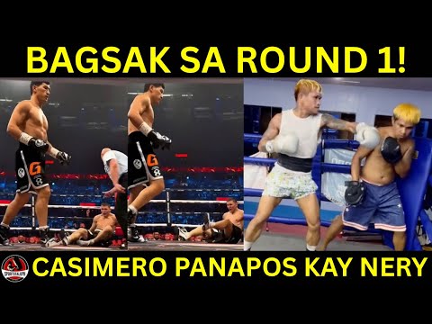 Bivol Round 1 BAGSAK! BUGBOG Kalaban | Casimero pang KNOCKOUT kay Nery Pinakita na backdrop