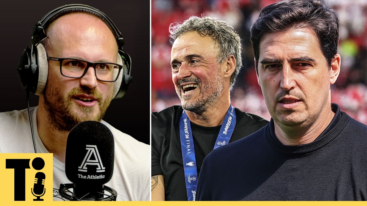 Would Iraola work at Liverpool? PSG three-peat? & Palace win another trophy background