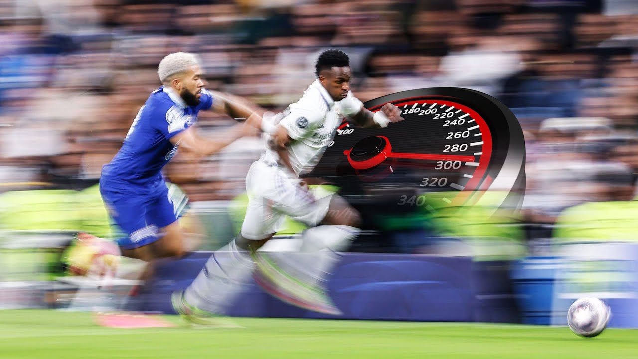 Fastest Sprint Speeds in Football 2023 background