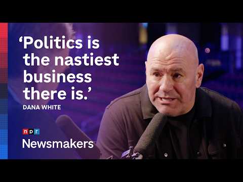 Dana White on Trump, masculinity and bringing UFC to the White House | Newsmakers background