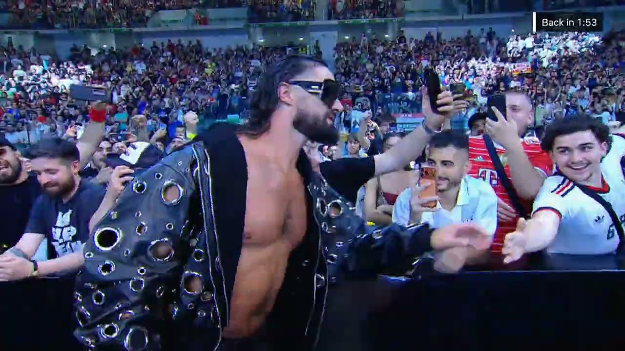 Seth Rollins Brings the Visionary Energy to Turin as RAW Heats Up in Italy | RAW Jun 1, 2026 background